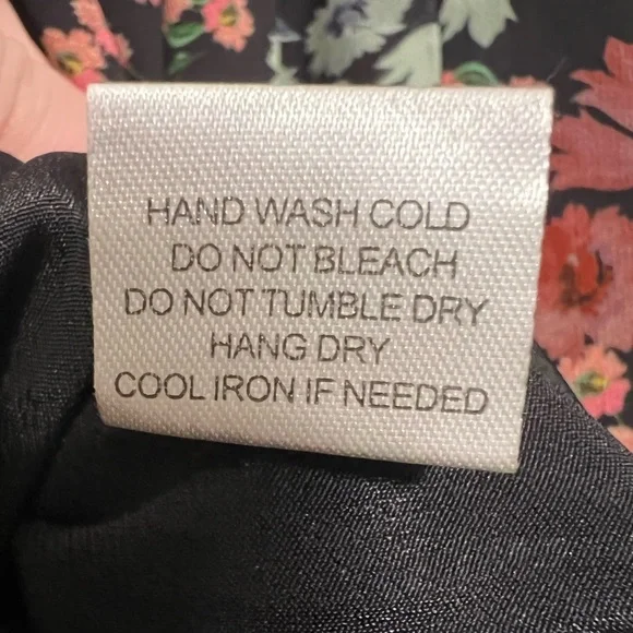 Lovers + Friends Floral Chiara Midi Dress Size XS | Asymmetric Hem - Picture 9 of 12